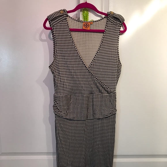 Tory Burch calf length silk dress - Picture 1 of 8